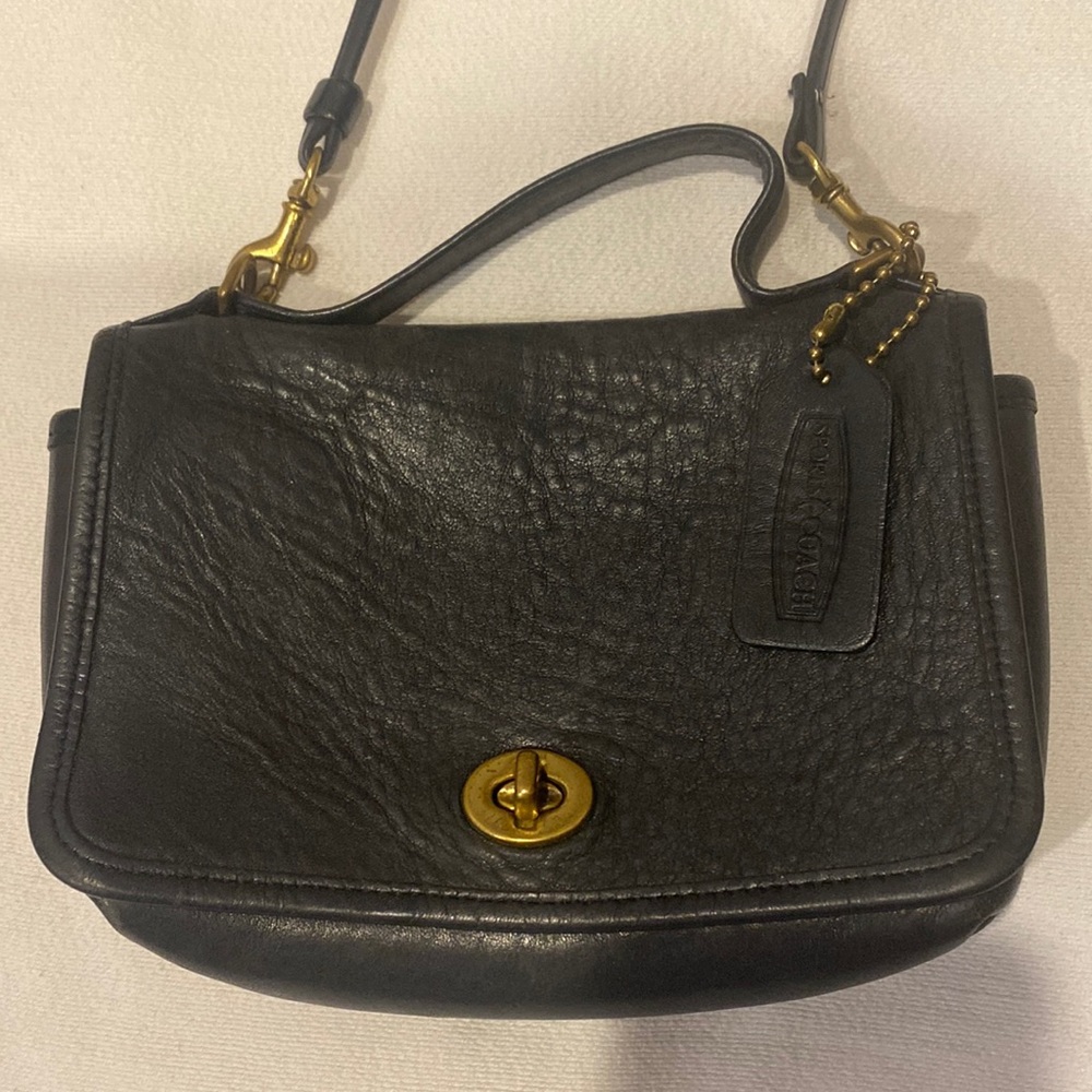 Black Sports Coach Crossbody